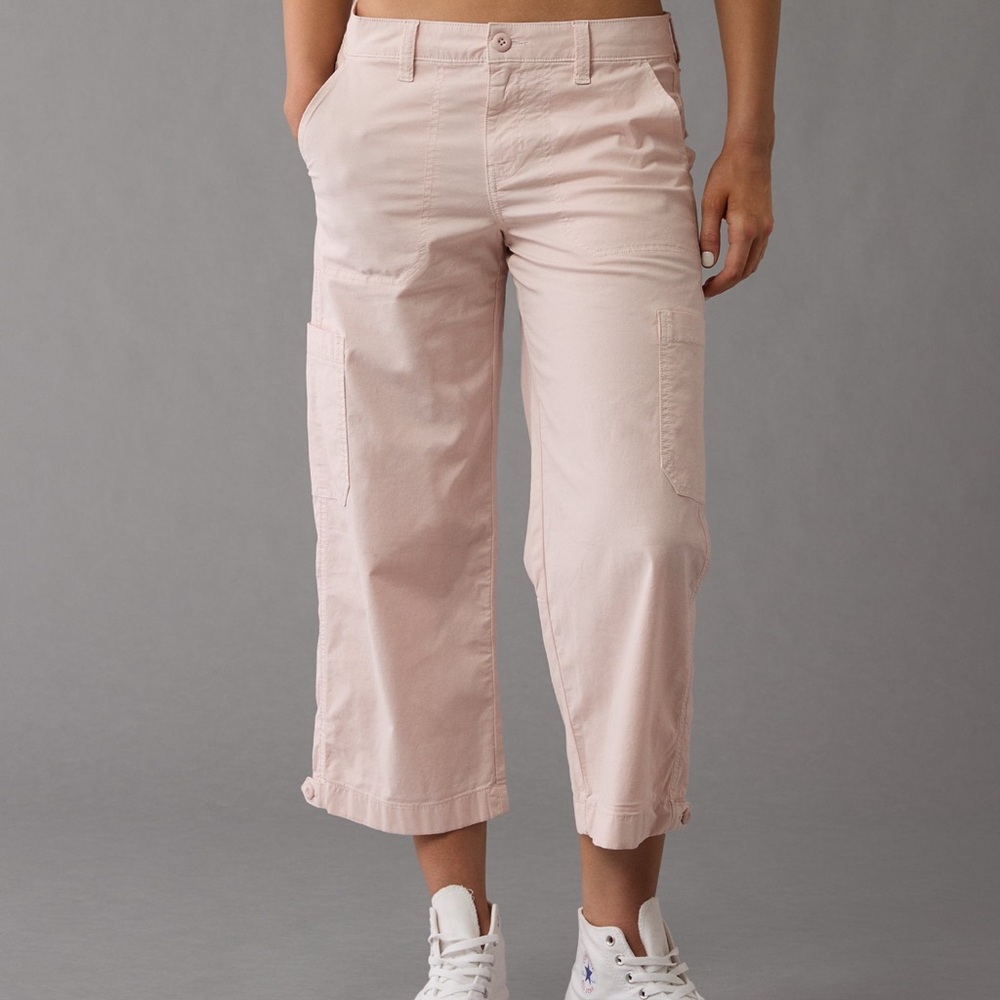 American Eagle Outfitters Women's Pink Capris